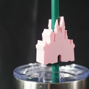 Straw Topper - Princess Castle - 2 Pack