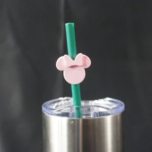 Straw Topper - Mrs. Mouse - 2 Pack